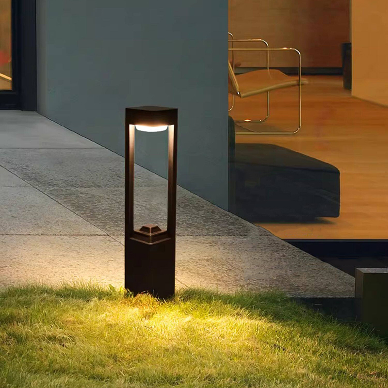 Outdoor Lighting Lamps - โคมไฟตั้งพื้นเรืองแสง ไฟ LED พลังงานแสงอาทิตย์สำหรับสนามหญ้า ไฟกลางแจ้งแบบไม่ใช้พลังงานแสงอาทิตย์ โคมไฟสวนกลางแจ้ง