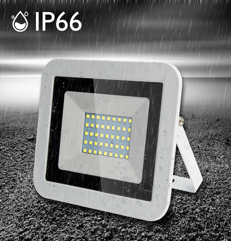 Zumtobel Outdoor Lighting - สปอตไลท์ LED สีขาวแบบบางพิเศษไฟฟลัดไลท์กลางแจ้งทางเดินใน AC220V ทางเดินใน IP65สวนริมถนนโคมไฟติดผนังโคมไฟฟลัดไลท์