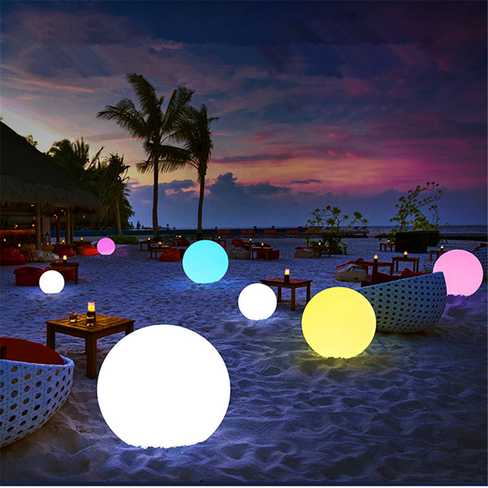 Outdoor Lighting For Backyard - LED เรืองแสง Ball Light สําหรับเด็กผู้ใหญ่,กลางแจ้ง Globe