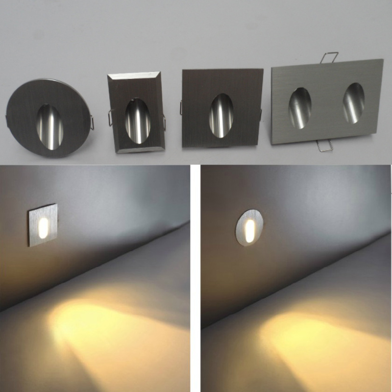 Wired Pathway Light - อลูมิเนียมโมเดิร์นไฟ LED บันได 85-265V 3W Wall
