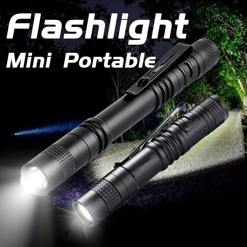 Outdoor Lighting Lumen - ไฟฉาย LED พกพาขนาดเล็กพิเศษ สว่างมาก ความสว่างสูง ไฟฉายแบบปากกา