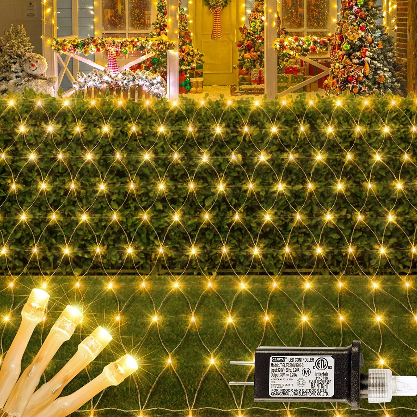 Outdoor Lighting Grid Screen - 24V LED สุทธิตาข่าย Fairy ไฟ 1.5*1.5M