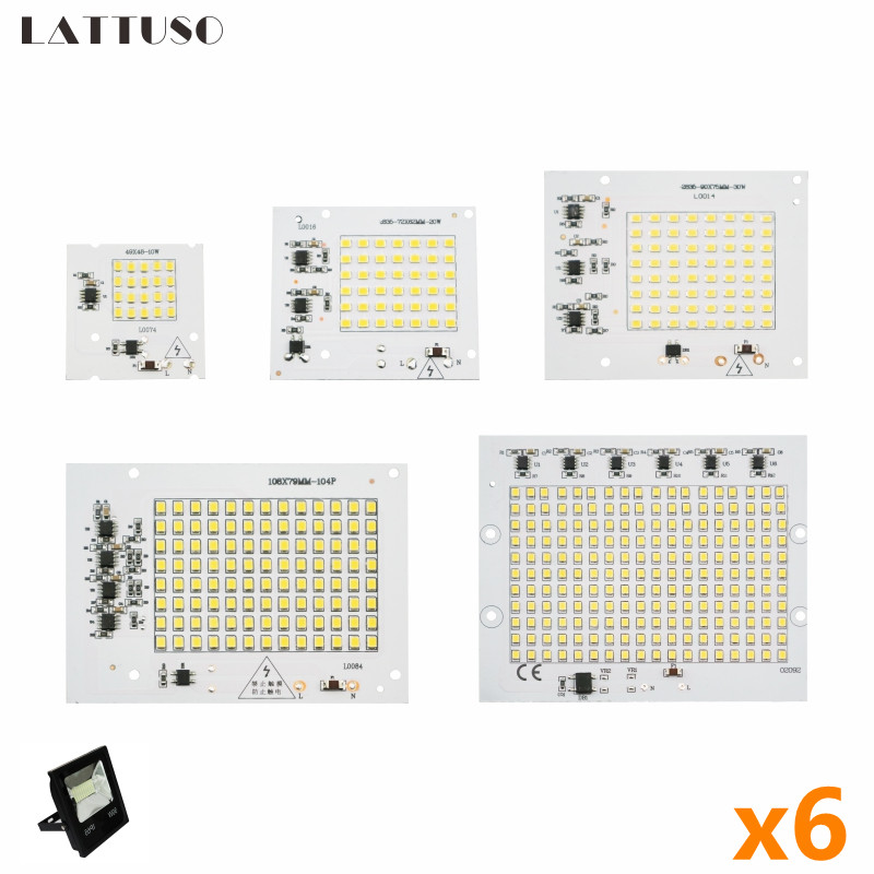 Zumtobel Outdoor Lighting - 6ชิ้น/ล็อตโคมไฟ Led 10W 20W 30W 50W