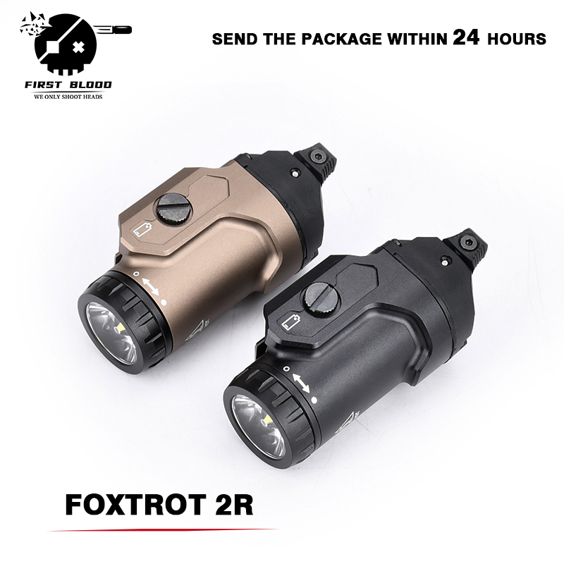 Outdoor Lighting Lumen - ไฟฉายยุทธวิธี FOXTROT2R 700 ลูเมน ไฟฉายอเนกประสงค์สำหรับกิจกรรมกลางแจ้ง ป้องกันน้ำฝนและละอองน้ำ