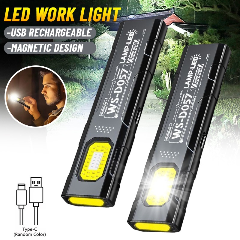 Outdoor Lighting Lumen - ไฟฉายเตือนความปลอดภัยขนาดเล็กทรงพลัง ไฟเตือนแรงสูง พกพาสะดวก ใช้สำหรับงานซ่อมบำรุงภายนอกอาคาร ไฟฉุกเฉิน EDC