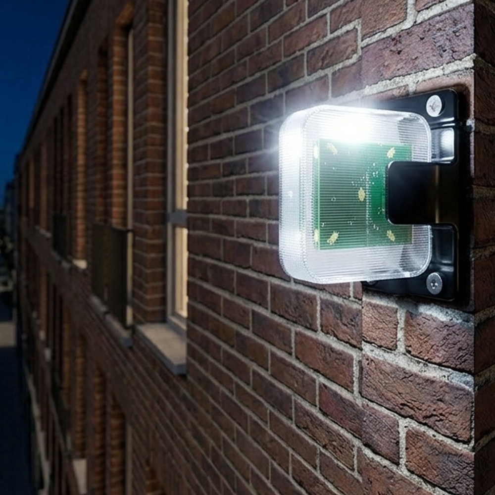 Outdoor Lighting Wall Mount - ไฟสัญญาณเตือนฉุกเฉิน LED กำลังสูง 12-256V แรงดันกว้าง สำหรับภายนอกอาคาร