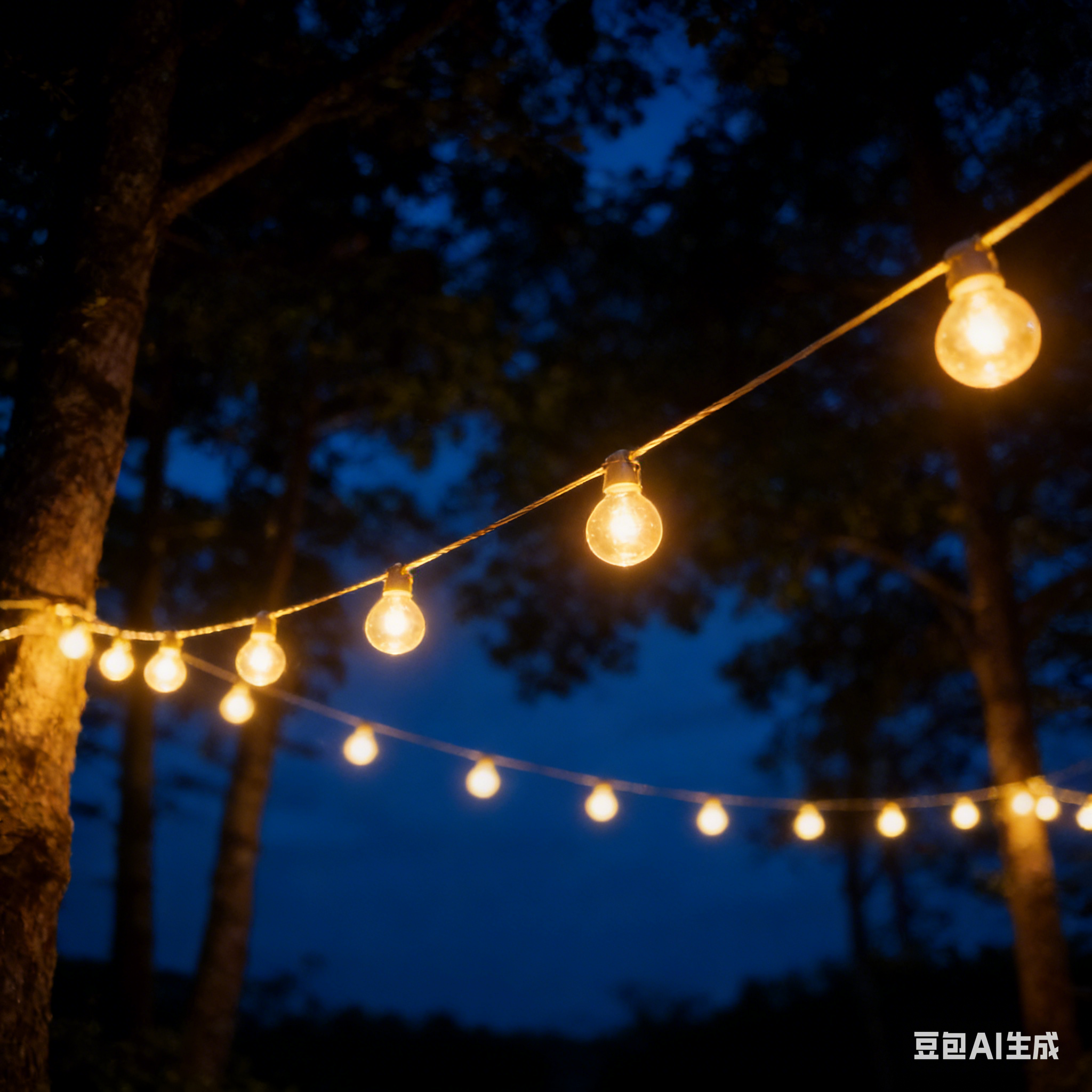 Outdoor Lighting For Backyard - 8M/15M G40 ไฟประดับทรงกลม 25 หลอดไฟใสกันน้ำกลางแจ้งสำหรับลานบ้าน บิสโทร