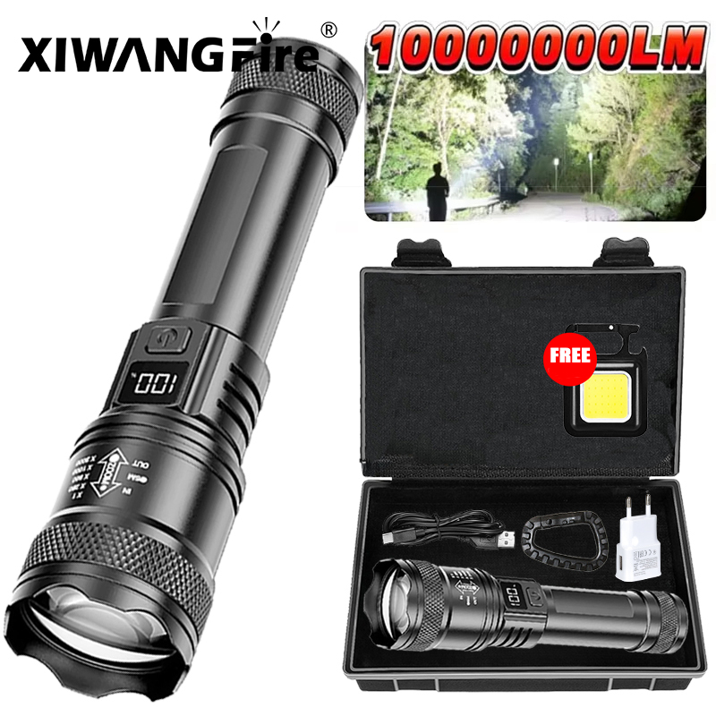 Outdoor Lighting Lumen - ไฟฉาย LED Ultra Bright 2000LM Type-C