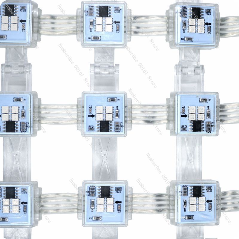 Outdoor Lighting Grid Screen - จอกริดกลางแจ้ง H2020 สี่ดวงไฟ P40 จอกริดโปร่งใสแบบยืดหยุ่น จอกริดโฆษณาสื่ออิเล็กทรอนิกส์รุ่นใหม่