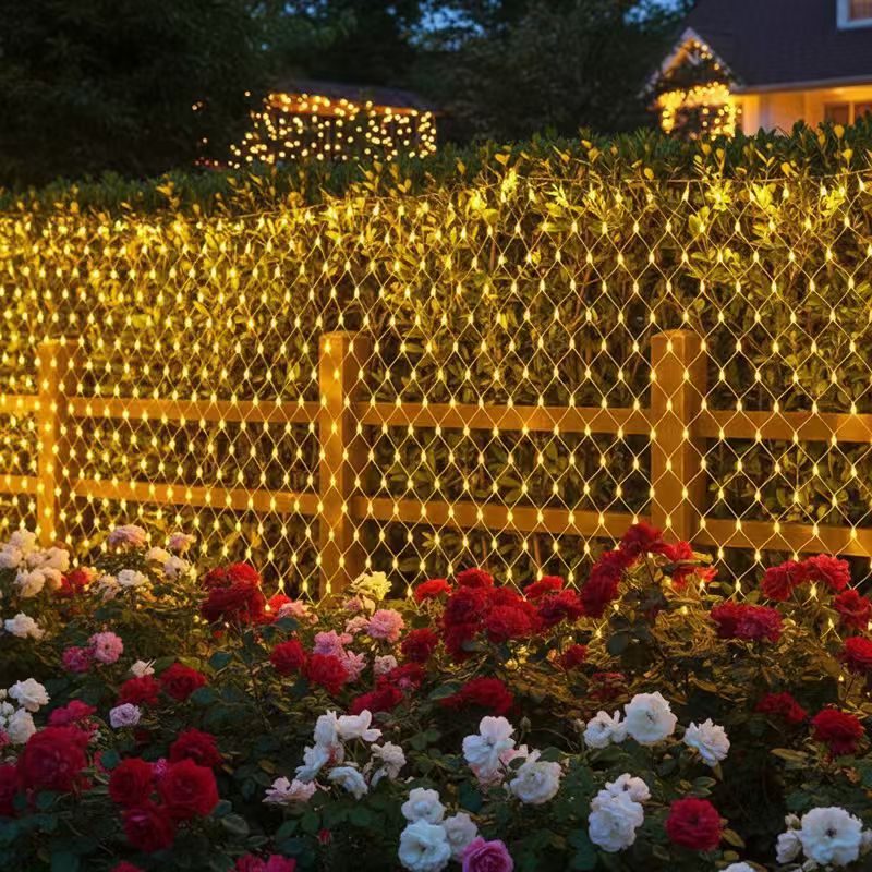 Outdoor Lighting Grid Screen - ไฟตาข่ายกันน้ำขนาด 3x2 เมตร สำหรับตกแต่งงานแต่งงาน งานปาร์ตี้กลางแจ้ง ไฟประดับม่านตาข่าย