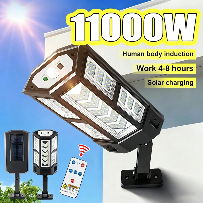 Outdoor Lighting Lumen - ไฟ LED พลังงานแสงอาทิตย์ ซุปเปอร์ไบรท์ โคมไฟพลังงานแสงอาทิตย์กลางแจ้งพร้อมเซ็นเซอร์ตรวจจับความเคลื่อนไหว 3