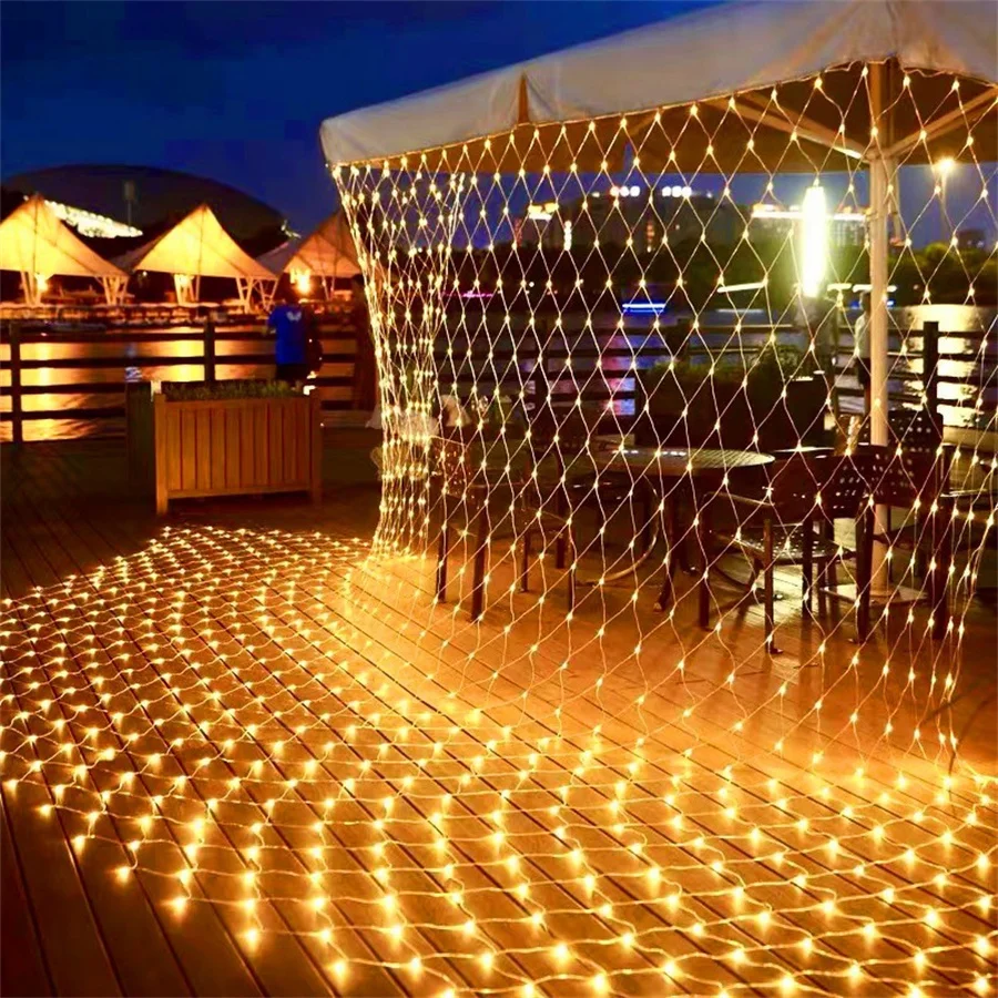 2022 ใหม่ 2x2/3x2 M สวนกลางแจ้ - Outdoor Lighting Grid Screen บทวิจารณ์และราคา