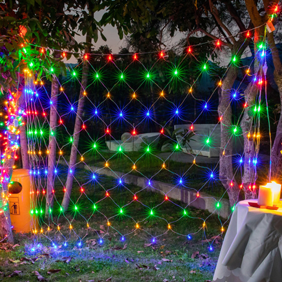 2022 ใหม่ 2x2/3x2 M สวนกลางแจ้ - Outdoor Lighting Grid Screen บทวิจารณ์และราคา