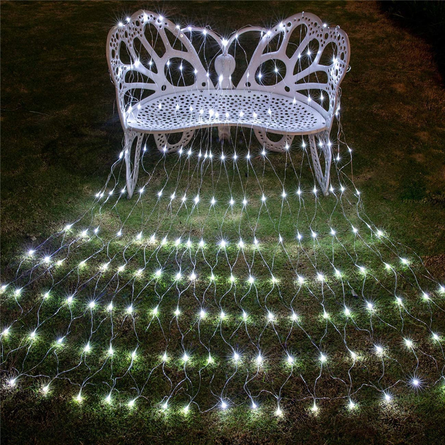 2022 ใหม่ 2x2/3x2 M สวนกลางแจ้ - Outdoor Lighting Grid Screen บทวิจารณ์และราคา