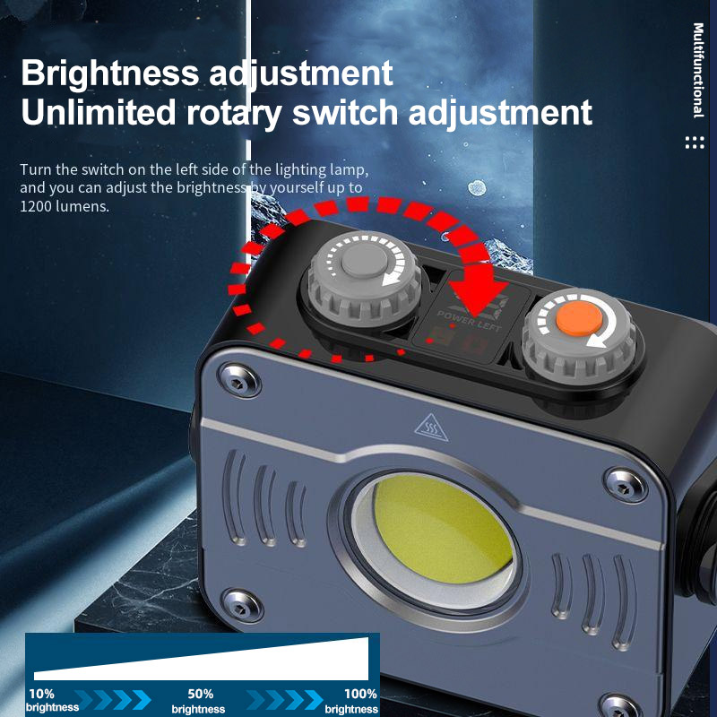 ไฟฉายทำงานแบบชาร์จได้ 8000mAh  - Zumtobel Outdoor Lighting บทวิจารณ์และราคา