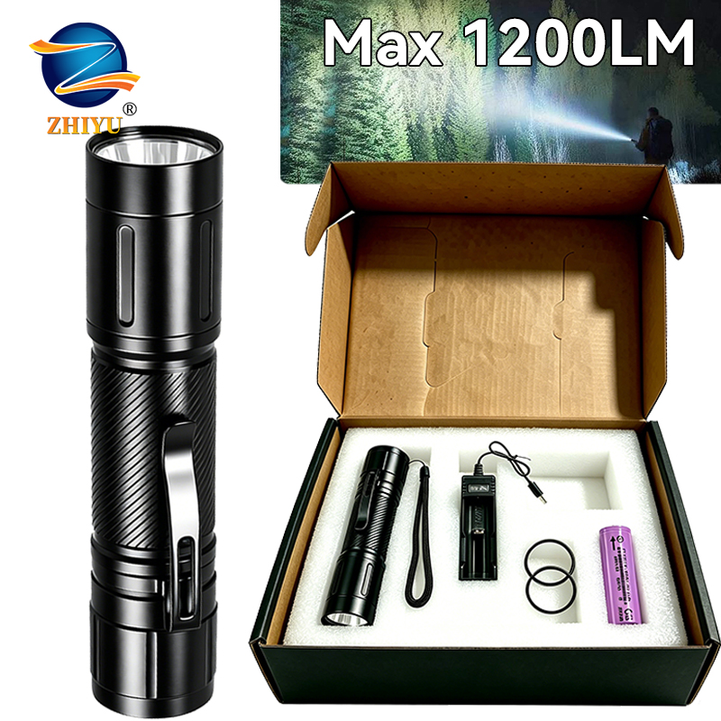 ไฟฉาย LED แบบโฟกัสคงที่ 1200LM - Outdoor Lighting Lumen บทวิจารณ์และราคา