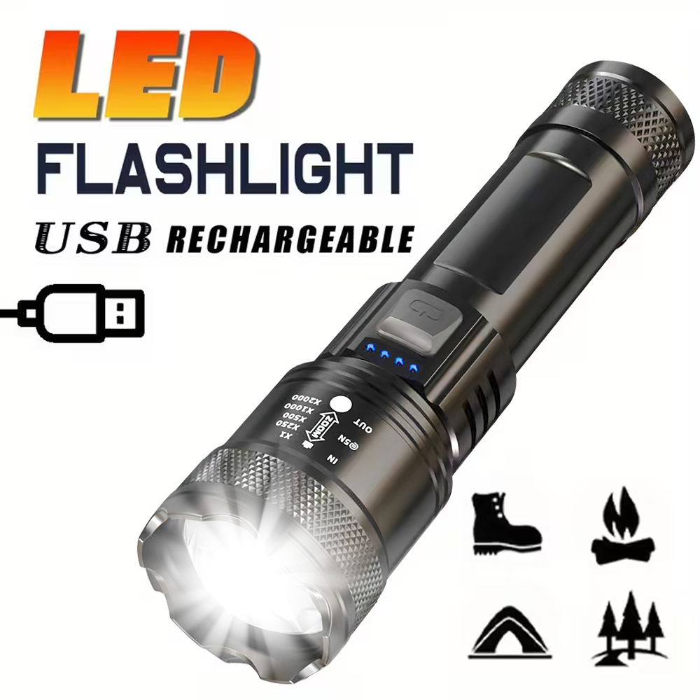 ไฟฉาย LED สว่างเป็นพิเศษ USB ช - Outdoor Lighting Lowes บทวิจารณ์และราคา