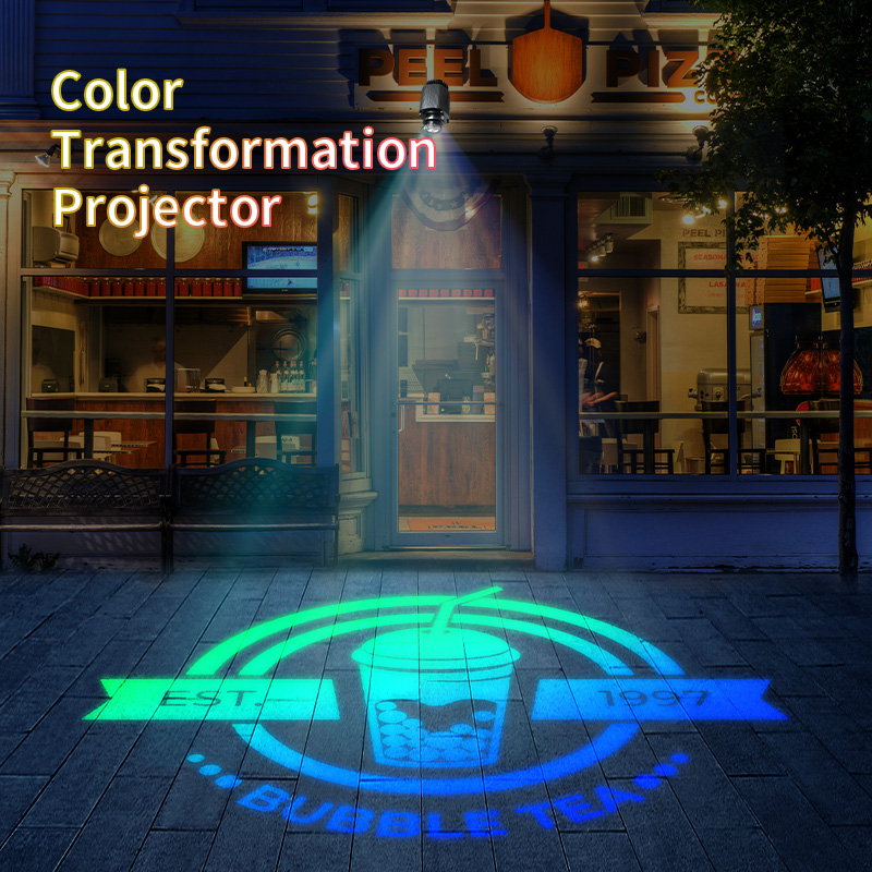 โปรเจคเตอร์โกโบแบบหมุนได้ กันน - Color Changing Outdoor บทวิจารณ์และราคา