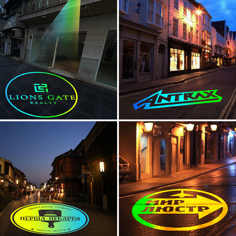 โปรเจคเตอร์โกโบแบบหมุนได้ กันน - Color Changing Outdoor บทวิจารณ์และราคา