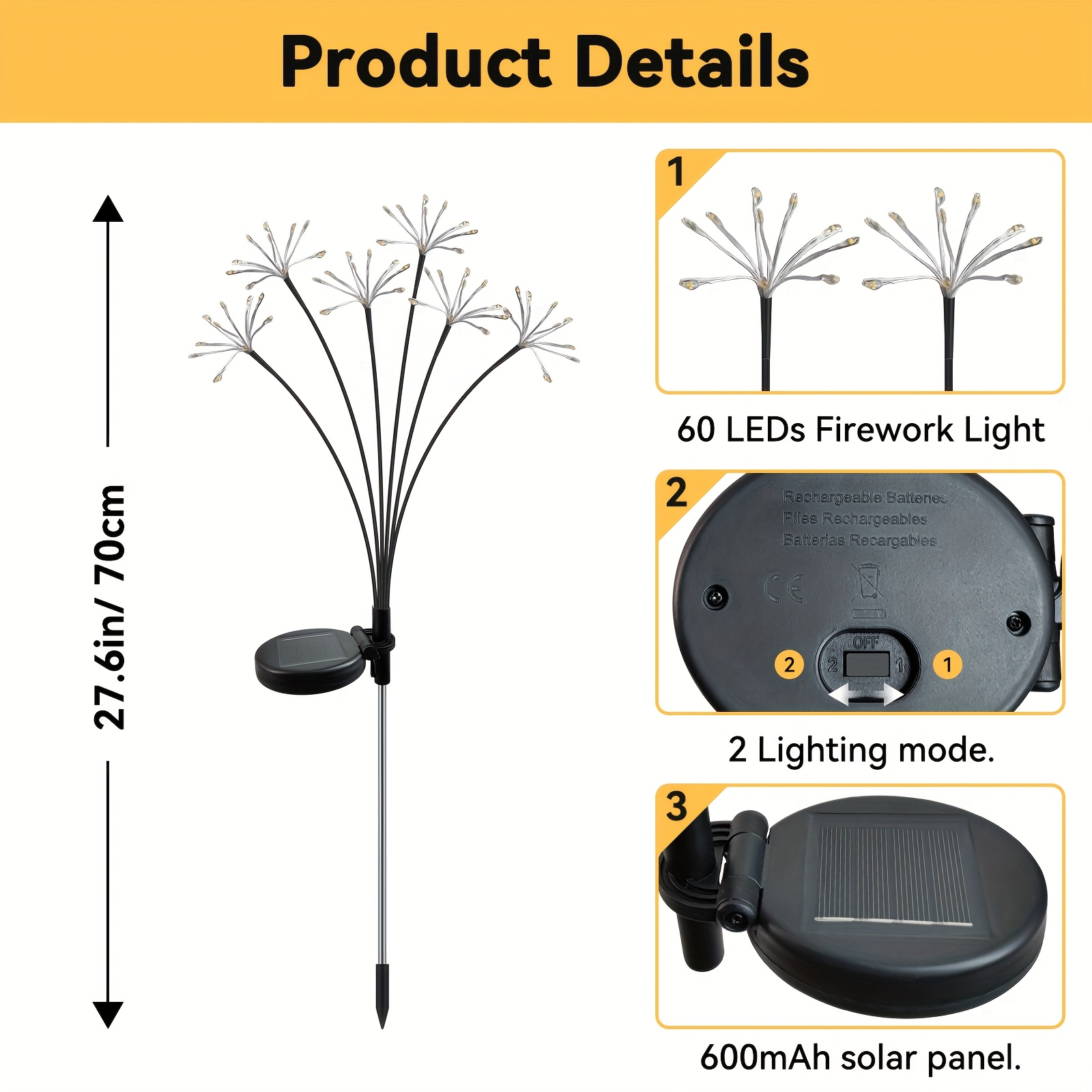 สวนพลังงานแสงอาทิตย์ Fairy Lig - Wired Pathway Light บทวิจารณ์และราคา
