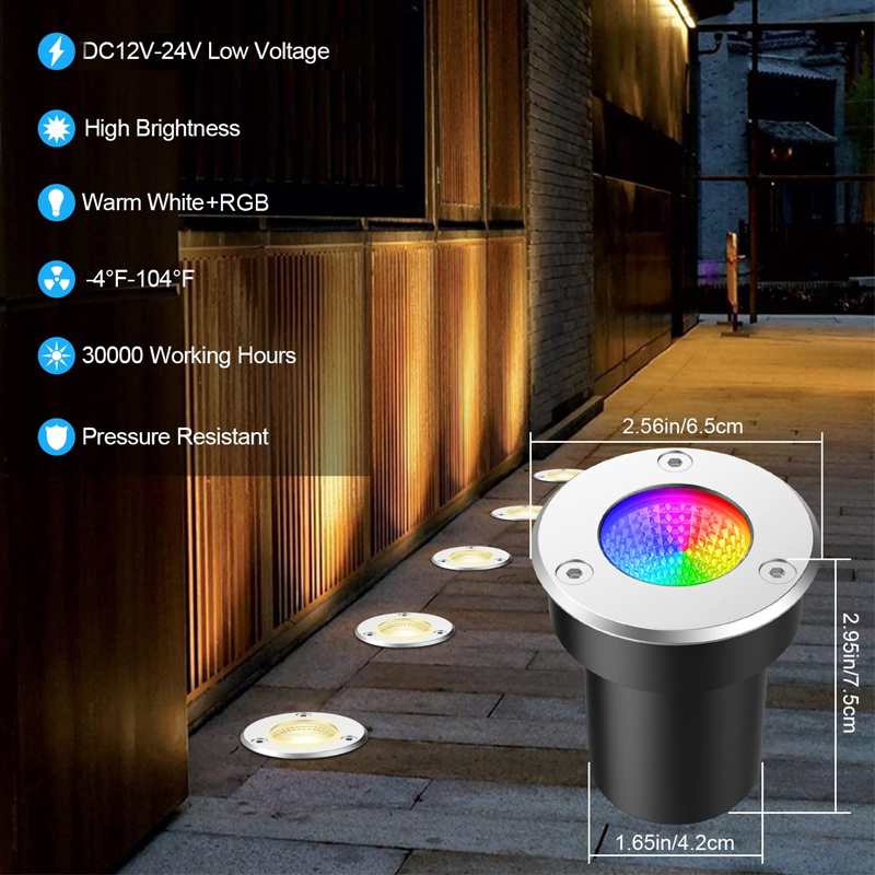 ไฟ LED RGBW แรงดันต่ำสำหรับตกแ - Color Changing Outdoor บทวิจารณ์และราคา