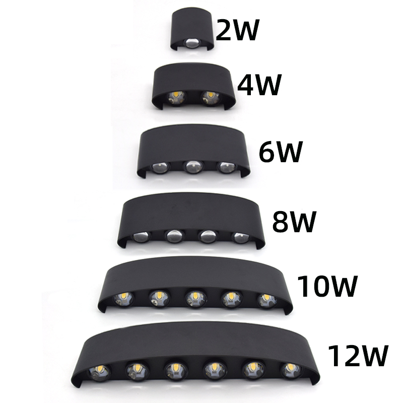 ไฟติดผนัง LED 2W 4W 6W 8W 10W  - Outdoor Lighting Wall Mount บทวิจารณ์และราคา