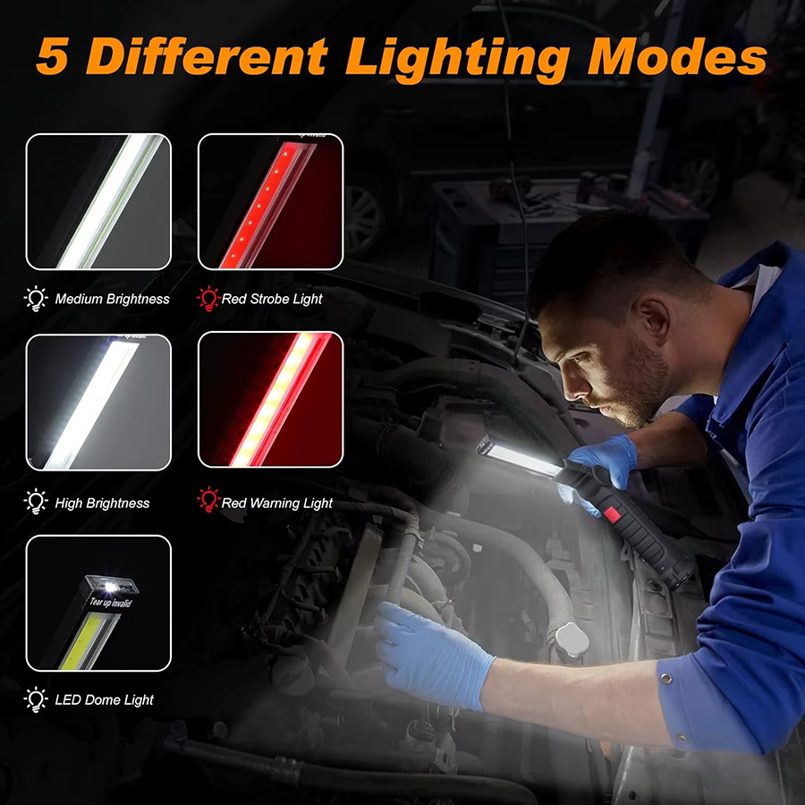 ไฟฉาย LED แบบพกพาพร้อมตะขอแม่เ - Outdoor Lighting Lowes บทวิจารณ์และราคา