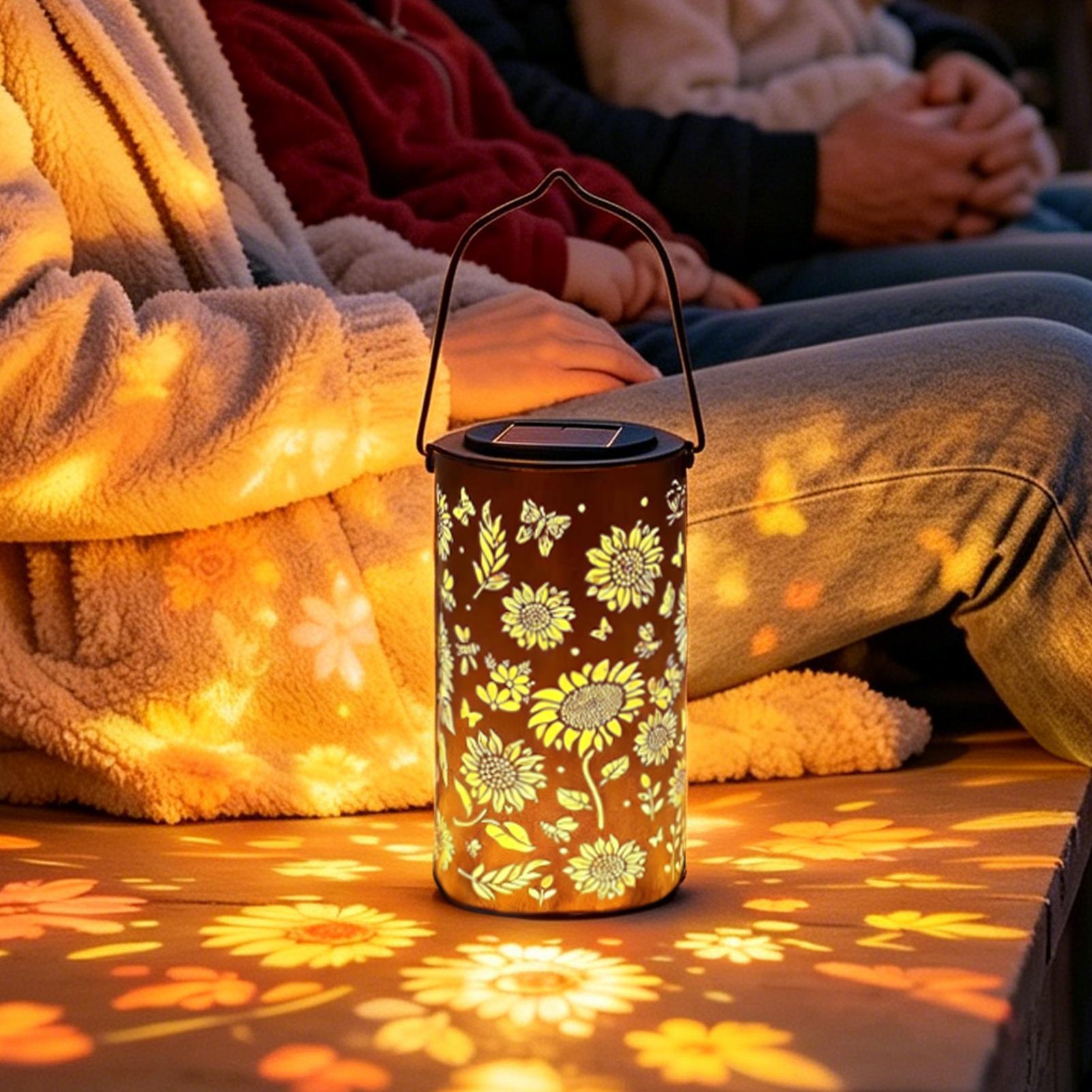 โคมไฟพลังงานแสงอาทิตย์รูปดอกทา - Outdoor Lighting Patio บทวิจารณ์และราคา