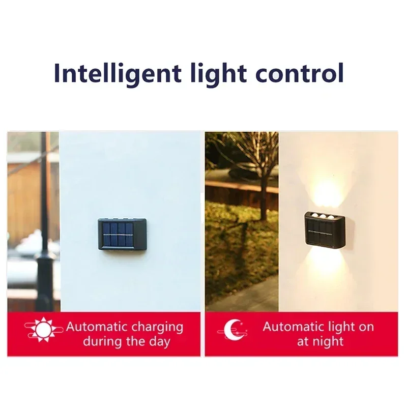ไฟ LED พลังงานแสงอาทิตย์สำหรับ - Wall Lighting Outdoor บทวิจารณ์และราคา
