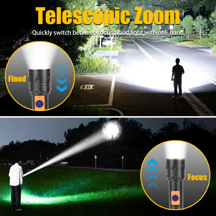 ไฟฉาย LED พลังงานสูงไฟฉายแบบชา - Outdoor Lighting Lowes บทวิจารณ์และราคา