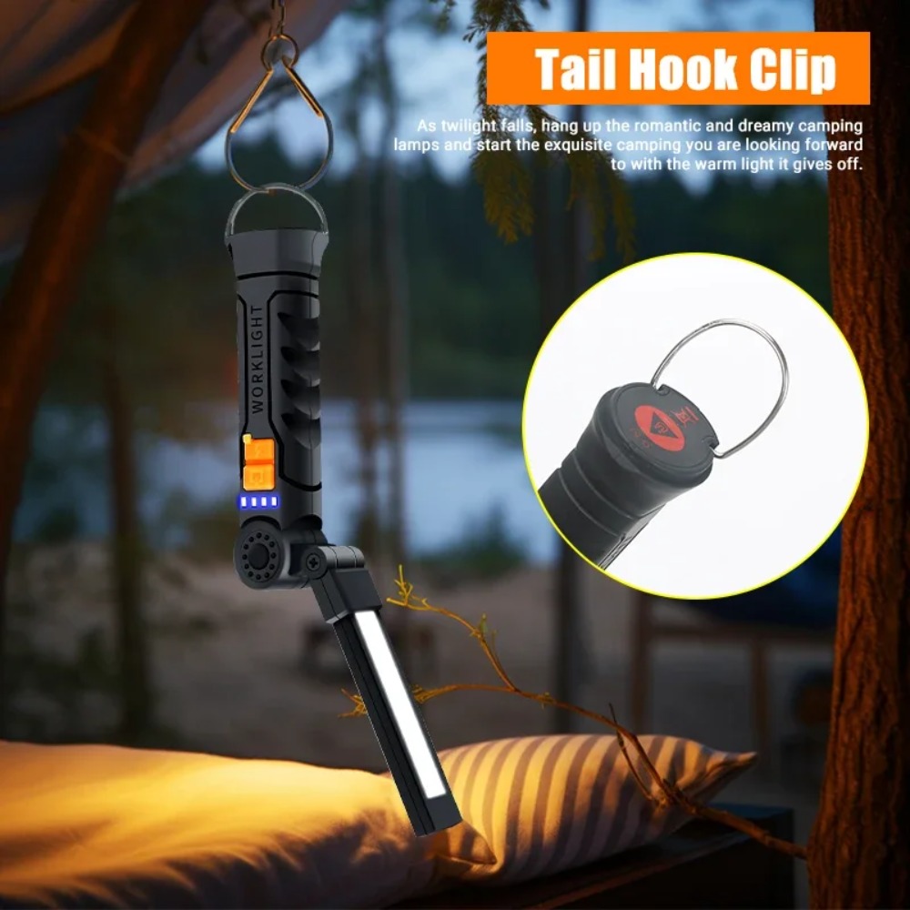 ไฟฉาย LED แบบพกพา COB ไฟฉายแบบ - Outdoor Lighting Guide บทวิจารณ์และราคา