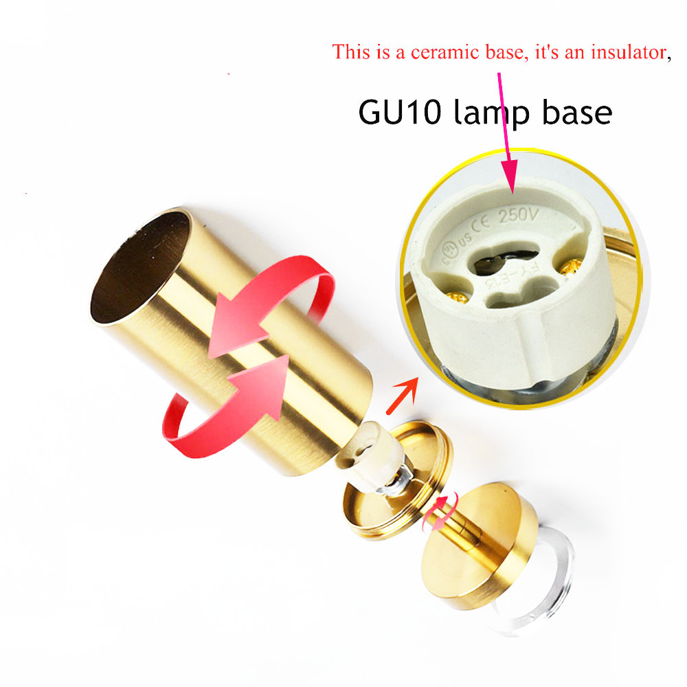 โคมไฟติดตาม GU10 ผู้ถือโคมไฟเพ - Wired Pathway Light บทวิจารณ์และราคา