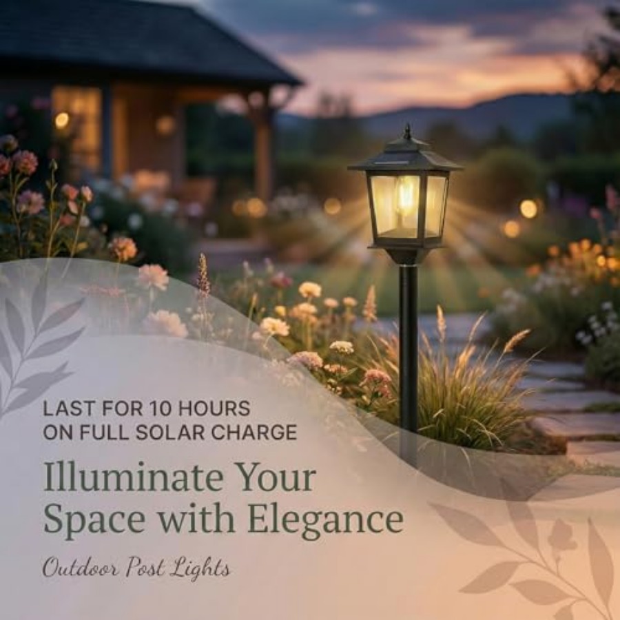 ไฟเสาโซลาร์เซลล์กลางแจ้ง, ชุด  - Outdoor Lighting Patio บทวิจารณ์และราคา