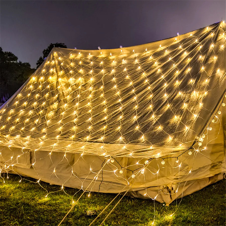 ไฟตกแต่งห้อง ผ้าม่าน LED ตาข่า - Outdoor Lighting Grid Screen บทวิจารณ์และราคา