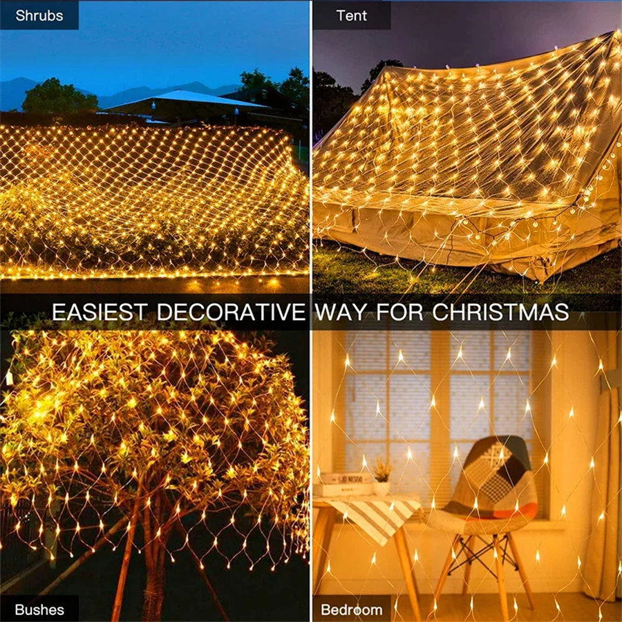 ไฟตกแต่งห้อง ผ้าม่าน LED ตาข่า - Outdoor Lighting Grid Screen บทวิจารณ์และราคา