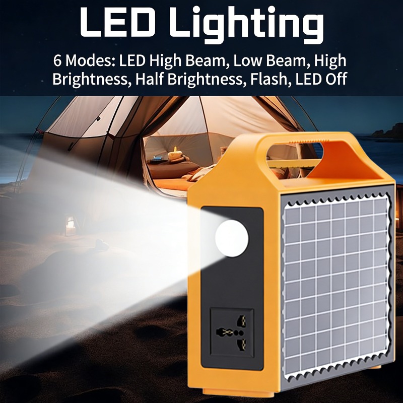 สถานีพลังงานแสงอาทิตย์แบบพกพา  - Outdoor Lighting For Backyard บทวิจารณ์และราคา