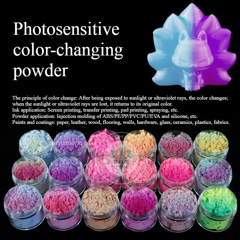 แสงเปลี่ยนสีผงการพิมพ์รังสีอัล - Color Changing Outdoor บทวิจารณ์และราคา