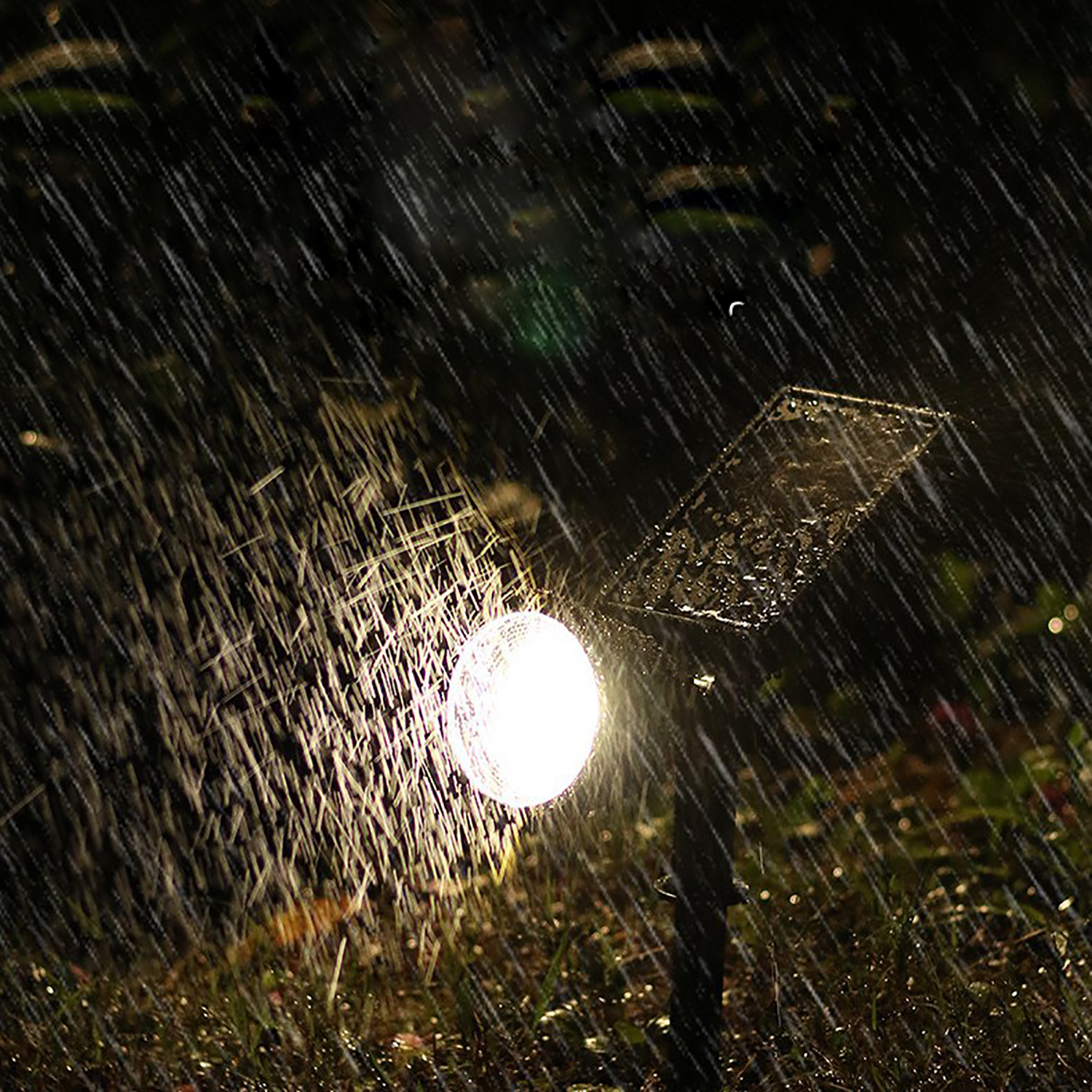 ไฟสปอตไลท์พลังงานแสงอาทิตย์ ไฟ - Outdoor Lighting For Backyard บทวิจารณ์และราคา