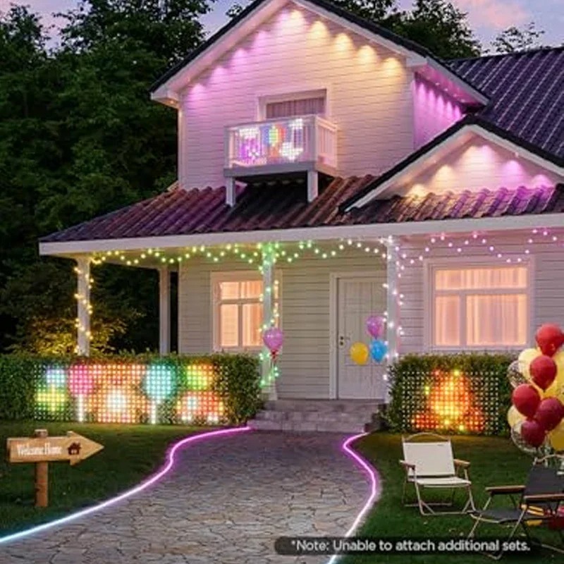 ไฟตาข่ายอัจฉริยะสำหรับภายนอกอา - Outdoor Lighting Grid Screen บทวิจารณ์และราคา