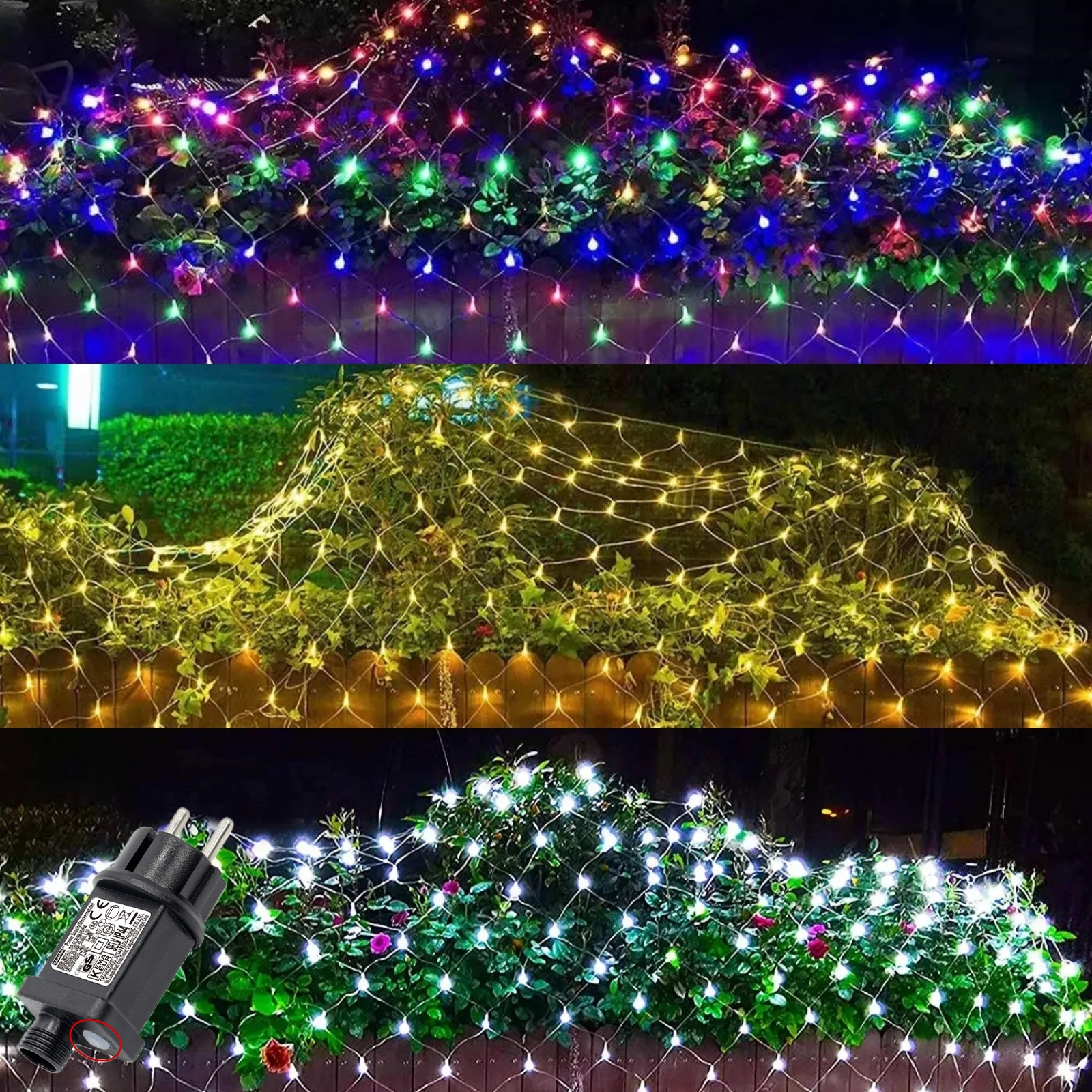 24V LED สุทธิตาข่าย Fairy ไฟ 1 - Outdoor Lighting Grid Screen บทวิจารณ์และราคา
