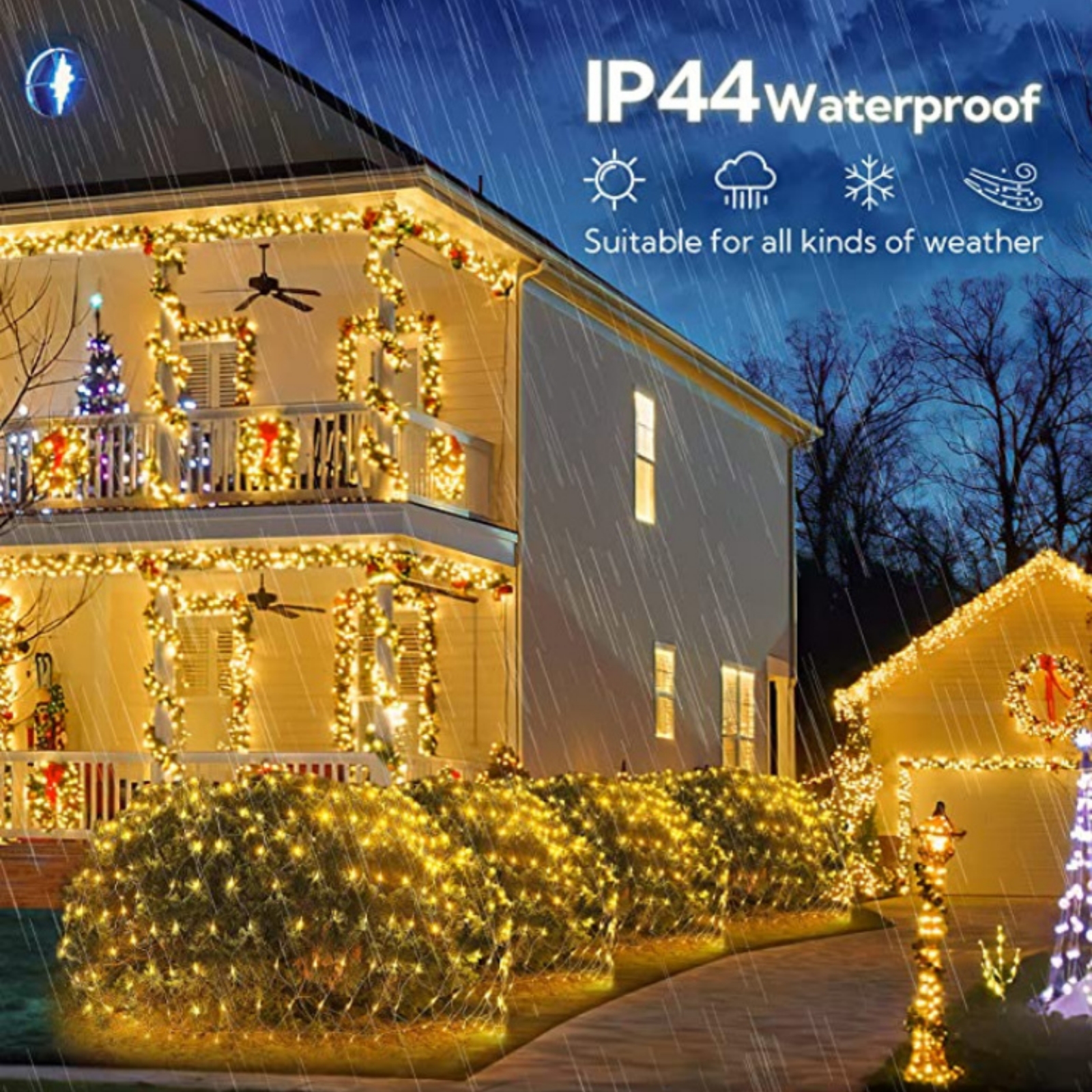 24V LED สุทธิตาข่าย Fairy ไฟ 1 - Outdoor Lighting Grid Screen บทวิจารณ์และราคา