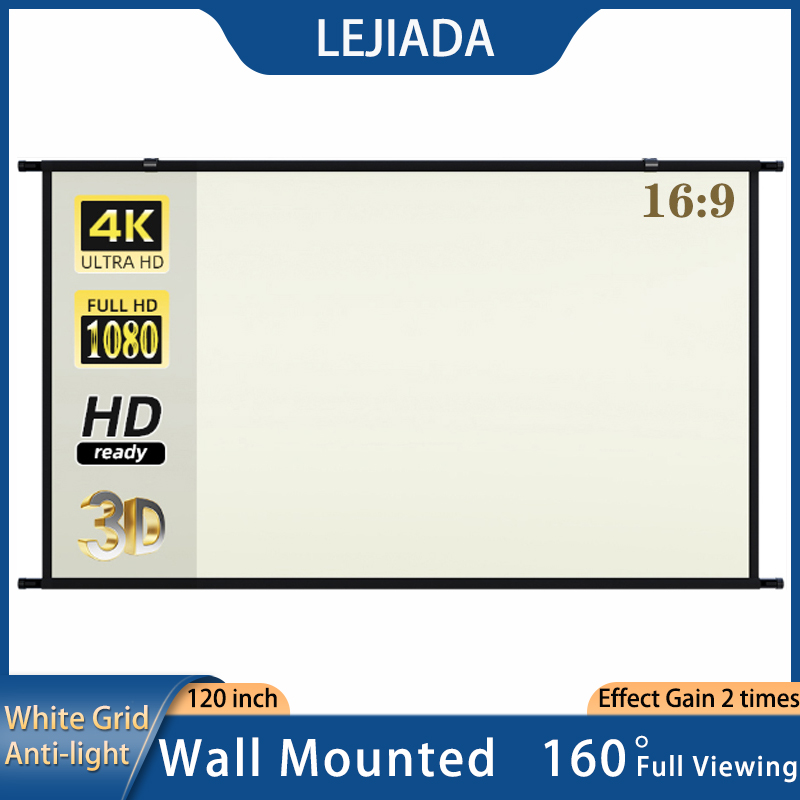 จอโปรเจคเตอร์ติดผนัง LEJIADA ข - Outdoor Lighting Grid Screen บทวิจารณ์และราคา