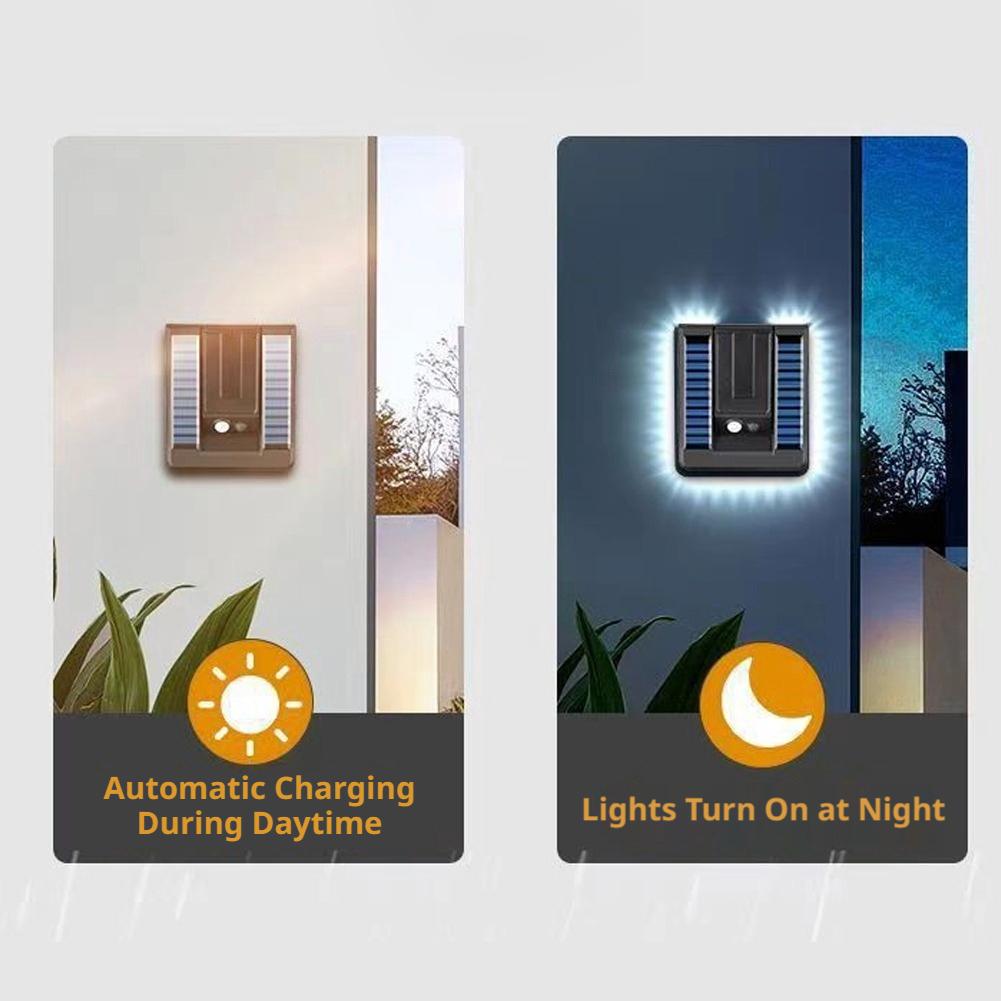 ไฟ LED พับได้ 120 °   ไฟพลังงา - Wall Lighting Outdoor บทวิจารณ์และราคา