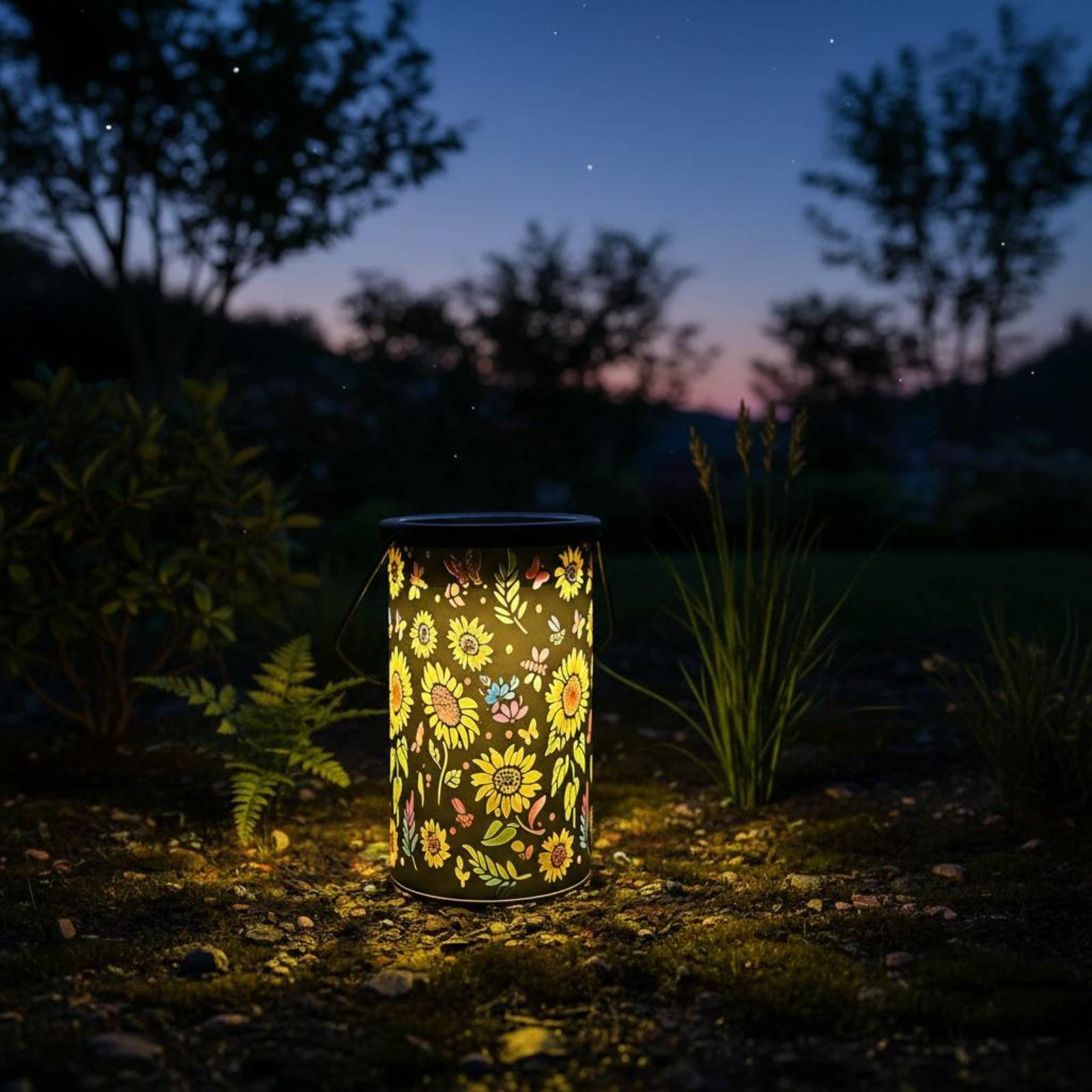 โคมไฟลายดอกไม้ ดีไซน์วินเทจ โค - Outdoor Lighting Patio บทวิจารณ์และราคา