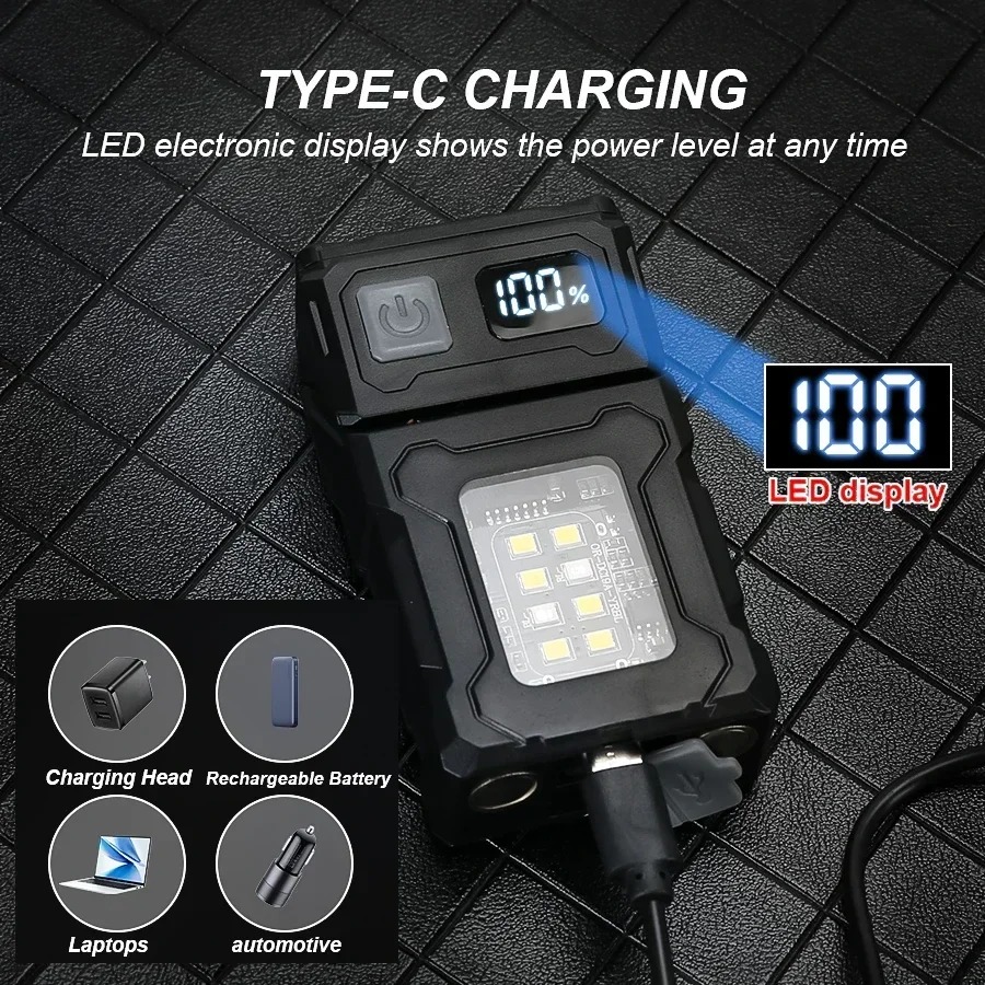 ไฟฉาย LED แบบชาร์จไฟผ่านพอร์ต  - Outdoor Lighting Lumen บทวิจารณ์และราคา