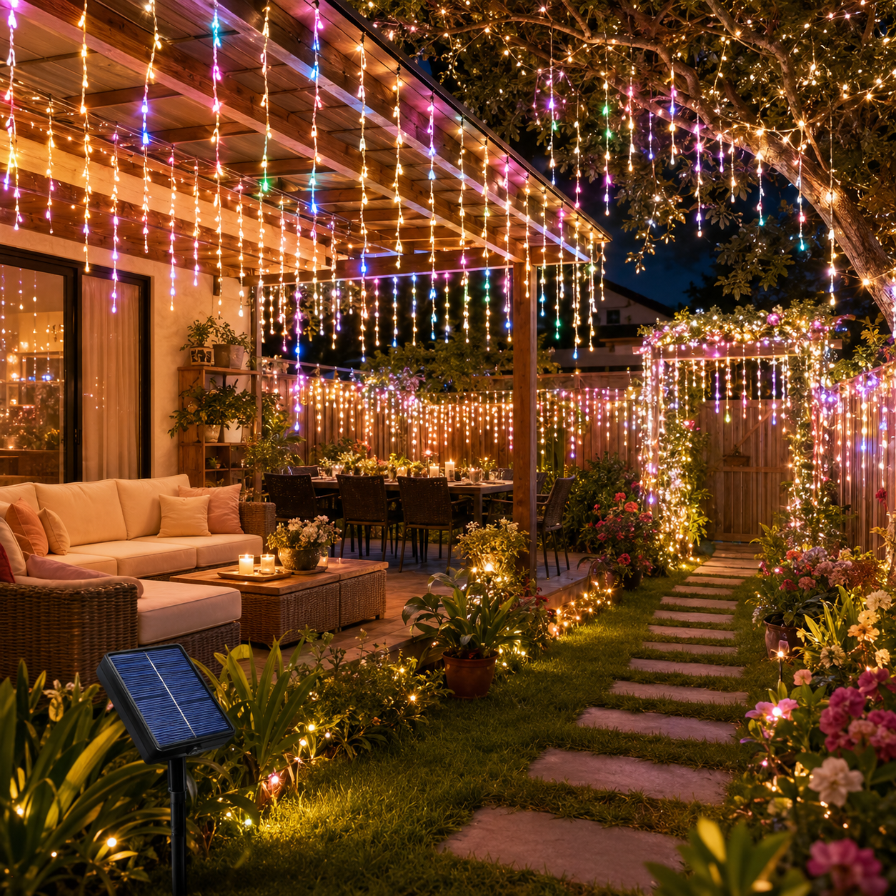 ไฟประดับโซลาร์เซลล์แบบเส้นยาว  - Outdoor Lighting Ikea บทวิจารณ์และราคา