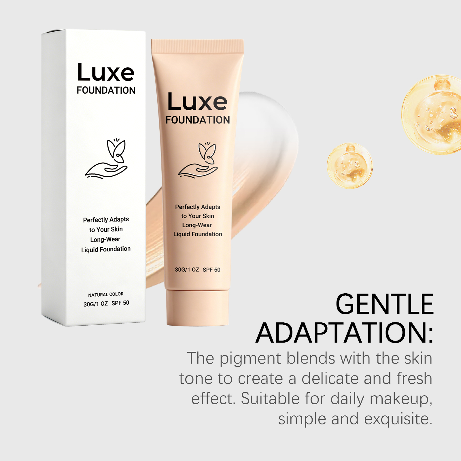 รองพื้นเปลี่ยนสี SPF 50+ ติดทน - Color Changing Outdoor บทวิจารณ์และราคา