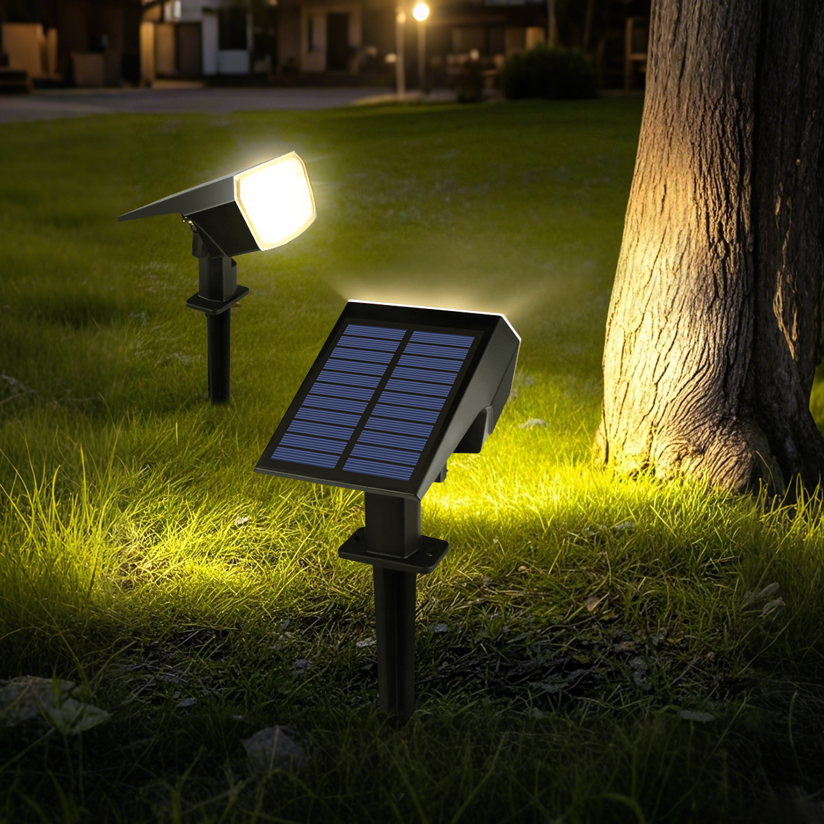 ไฟสปอตไลท์พลังงานแสงอาทิตย์กลา - Solar Path Light บทวิจารณ์และราคา