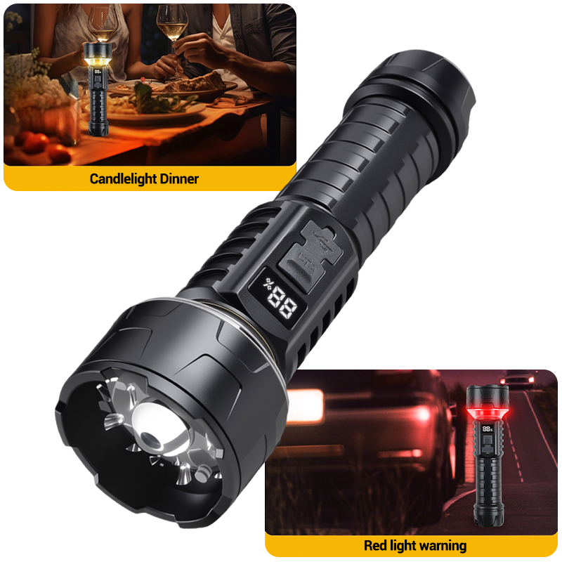 ไฟฉาย LED แบบ COB แบบชาร์จไฟได - Outdoor Lighting Lowes บทวิจารณ์และราคา
