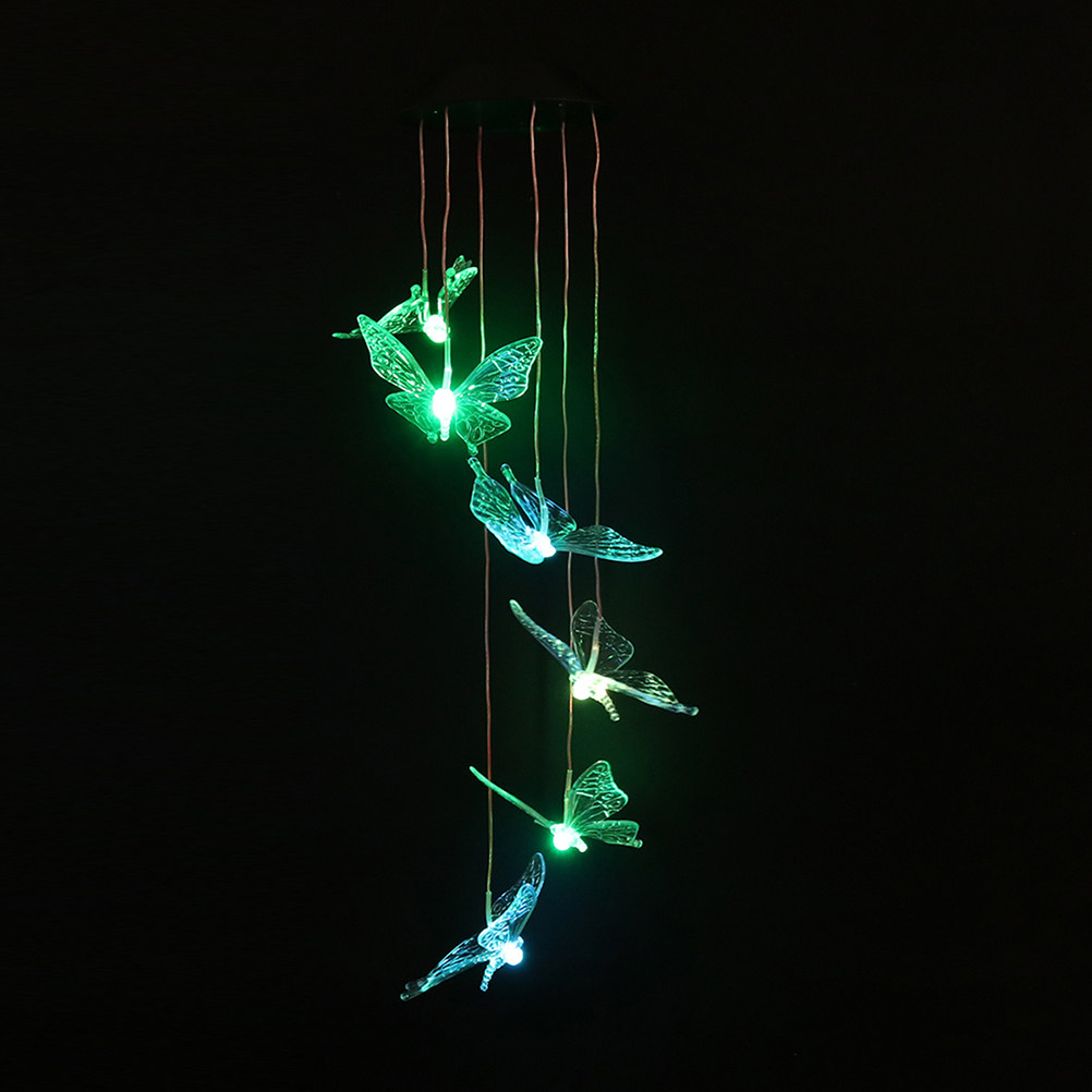 โคมไฟโมบายพลังงานแสงอาทิตย์แบบ - Color Changing Outdoor บทวิจารณ์และราคา